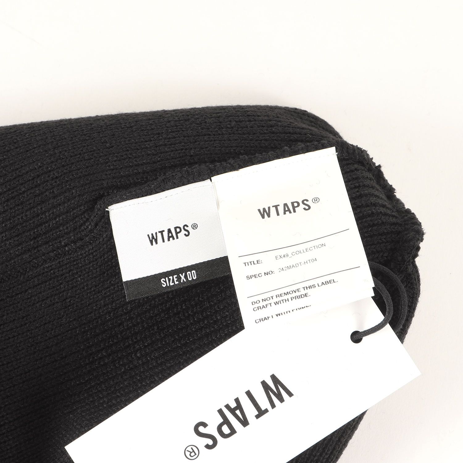 24AW WTAPS BEANIE 04 ACRYLIC BLACK ビーニー 24AW WTAPS BEANIE 04 ACRYLIC BLACK ビーニー WTAPS BEANIE 04