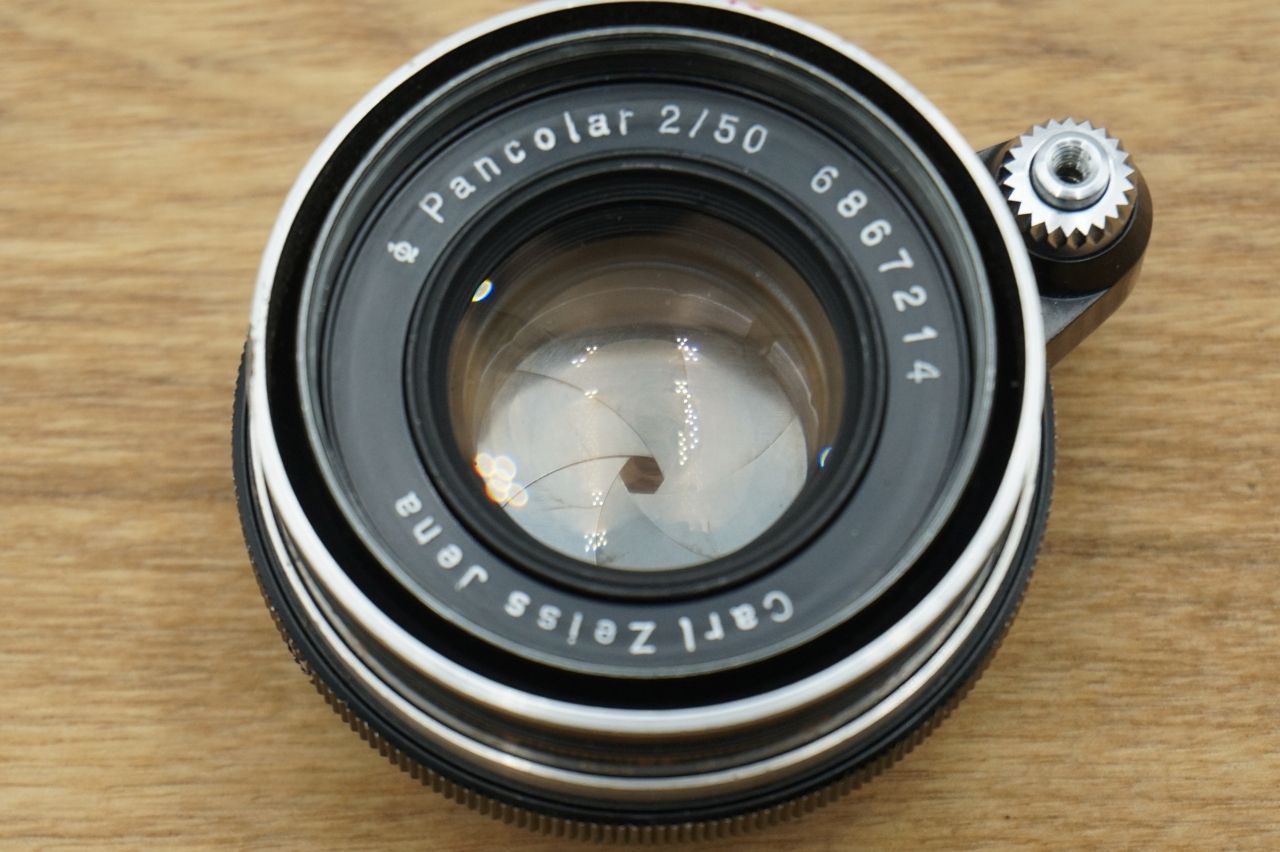 9486 希少 Carl Zeiss Pancolar 50mm F2 - カメラ