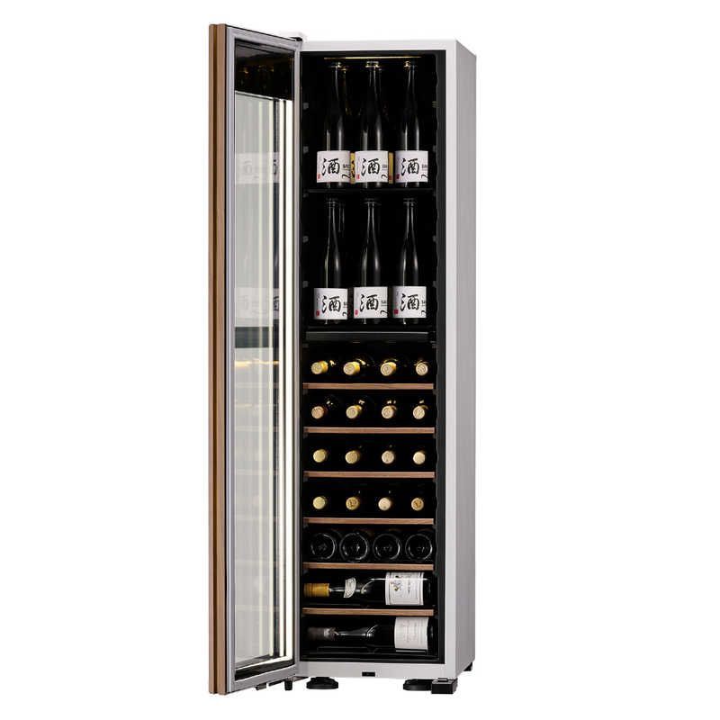 標準セッティング無料 ♥ 配送無料 さくら製作所 氷温M5 2温度 日本酒＆ワインセラー ホワイト 左開き GX50DM525-LH-W GX50DM525LHW WWW_KANDAIZUMI_COM