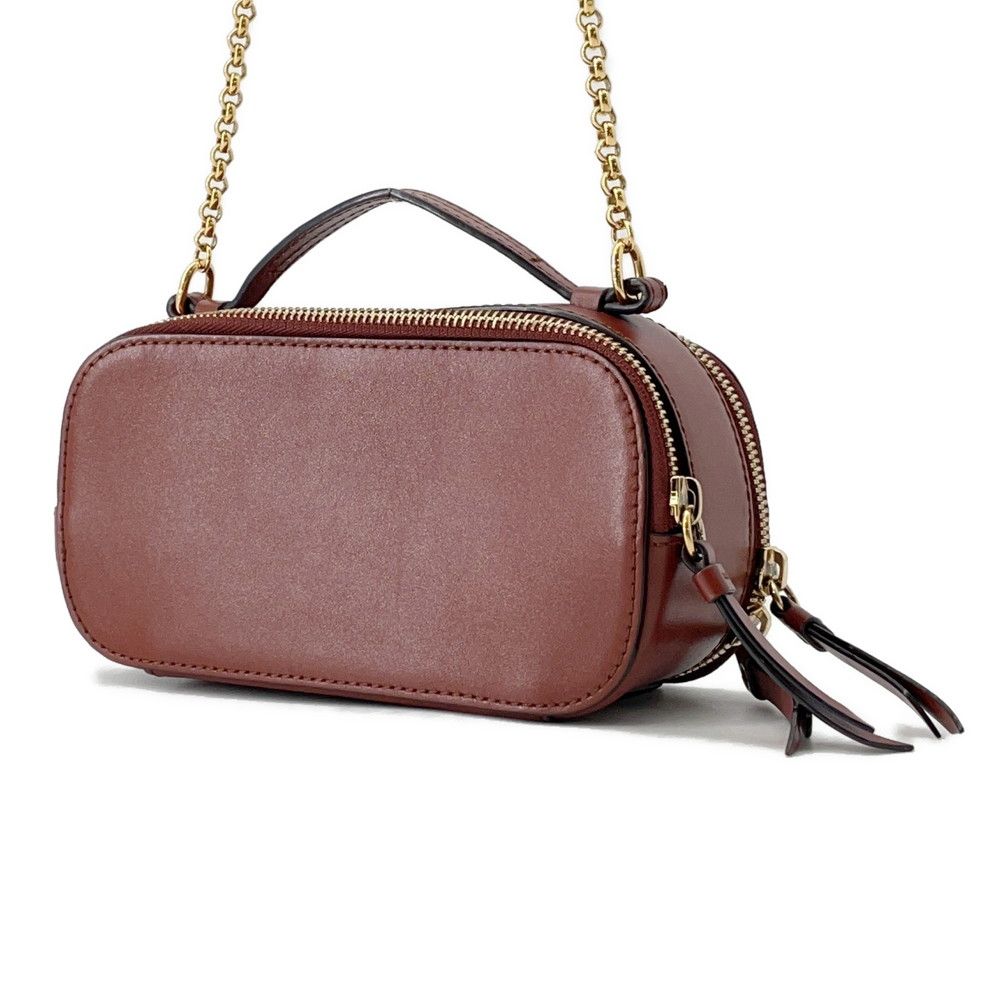 クロエレザーハラコチェーンショルダーバッグ