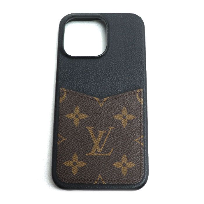 LOUIS VUITTON ルイ ヴィトン IPHONEバンパー 15 PRO MAX iPhoneケース モノグラム ブラウン ブラック M82888 ME3273 メンズ レディース ユニセックス