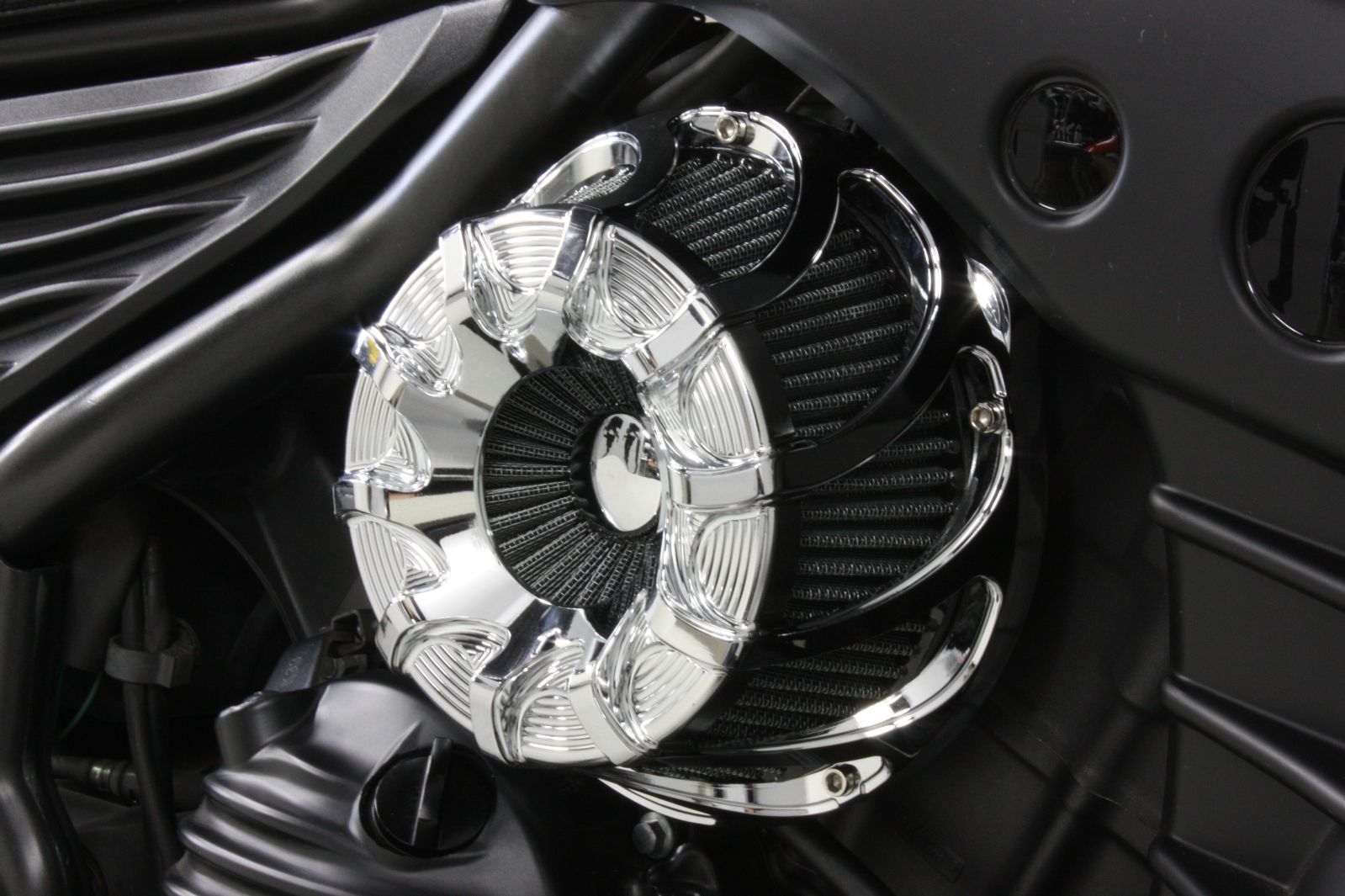 レブル250 ハイクオリティー ダミーエアクリーナー タイプC メッキ 取付説明書付