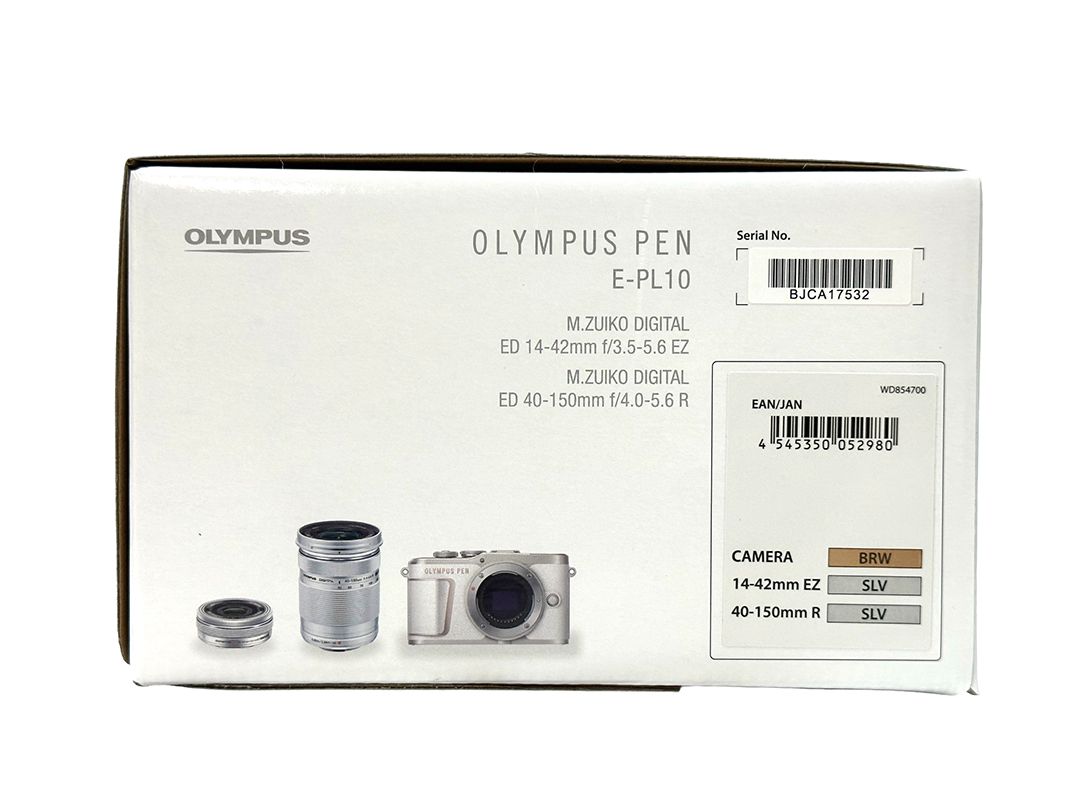 新品未使用 OLYMPUS PEN E-PL10 EZダブルズームキット [ブラウン