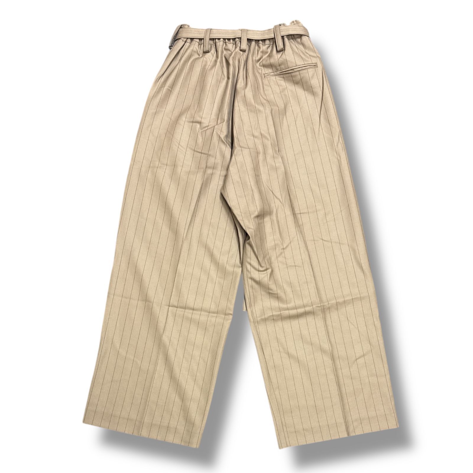 rejoice 　UJOH ウジョー　パンツ　ベージュ【M】　日本製 UJOH/ウジョー】《STUDIOUS別注》Wide Flare Cargo PNT/ワイド