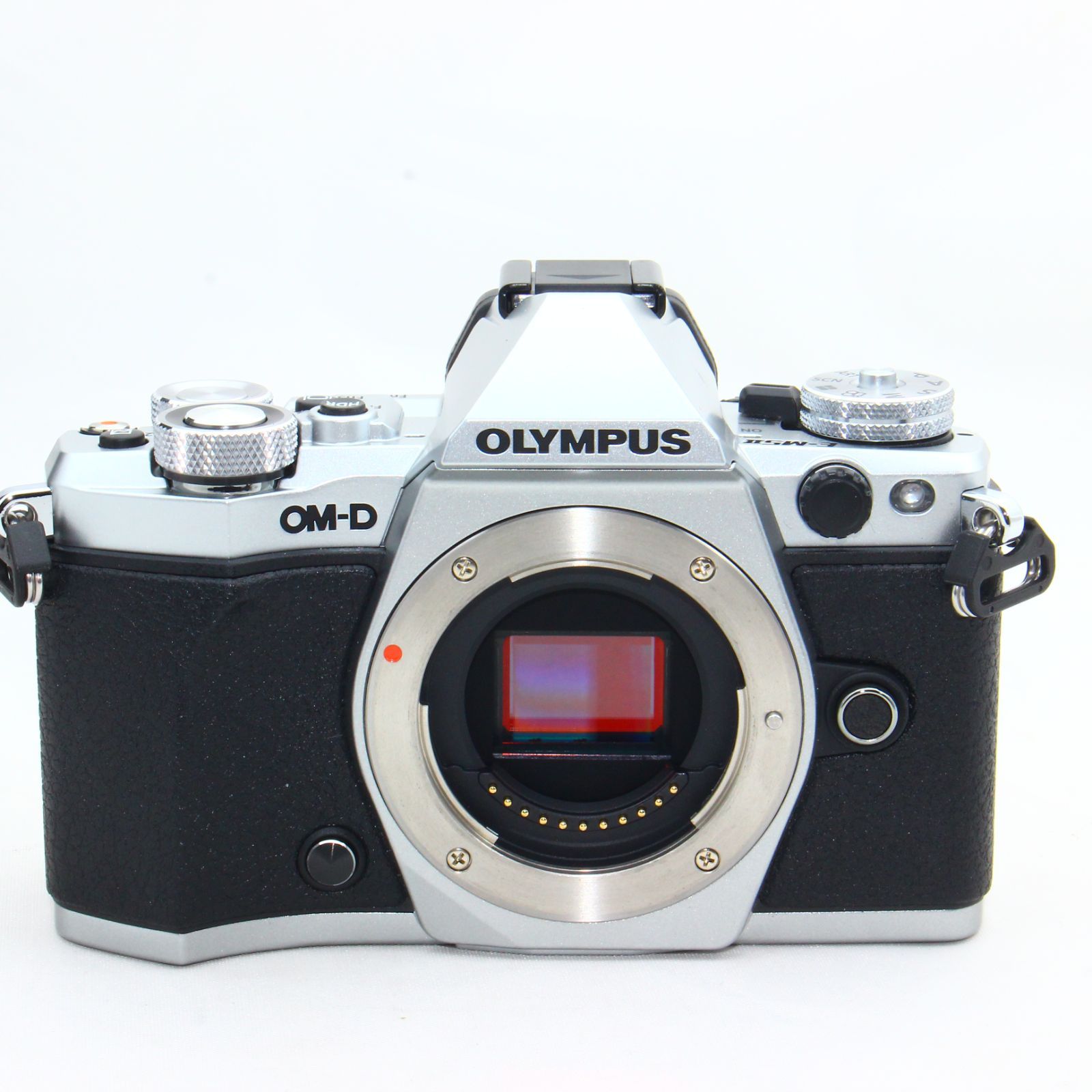 OLYMPUS ミラーレス一眼カメラ OM-D E-M5 MarkII ボディー シルバー E