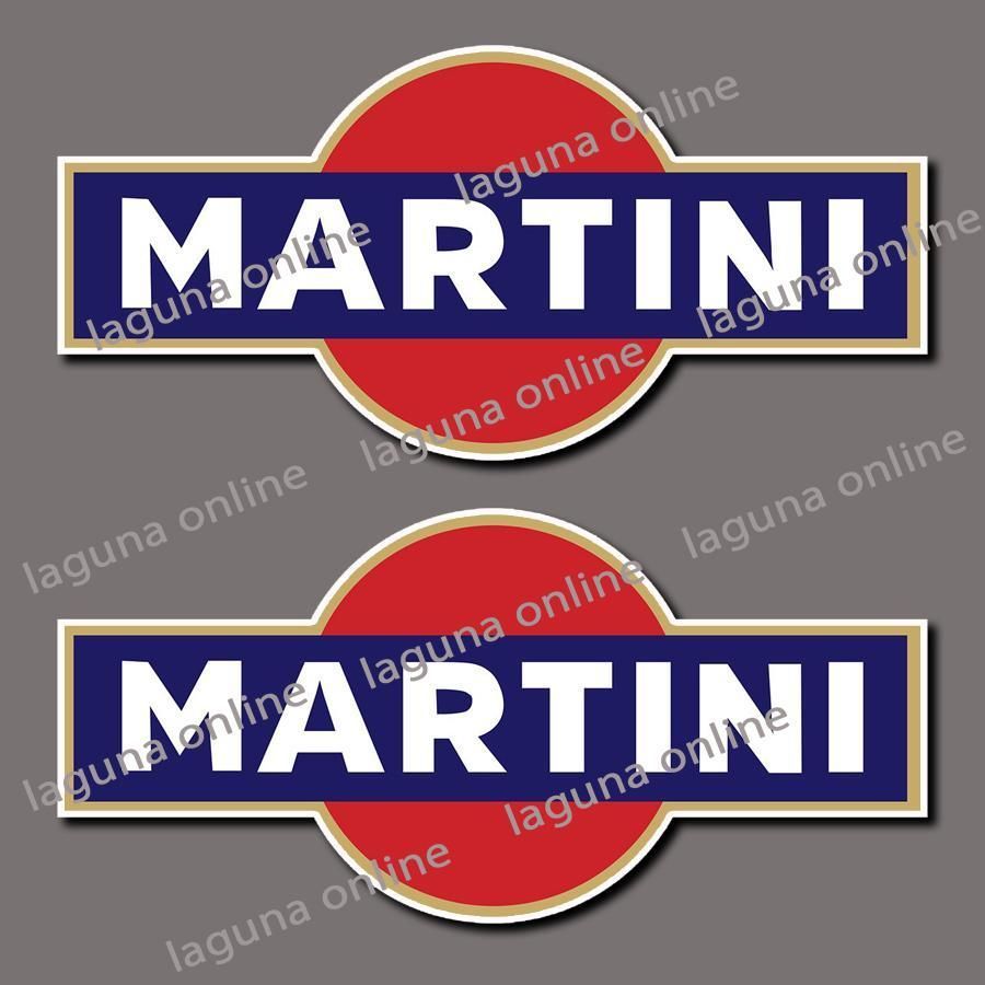 ☆即納☆ martini マルティニ ステッカー デカール 並行輸入 - メルカリ