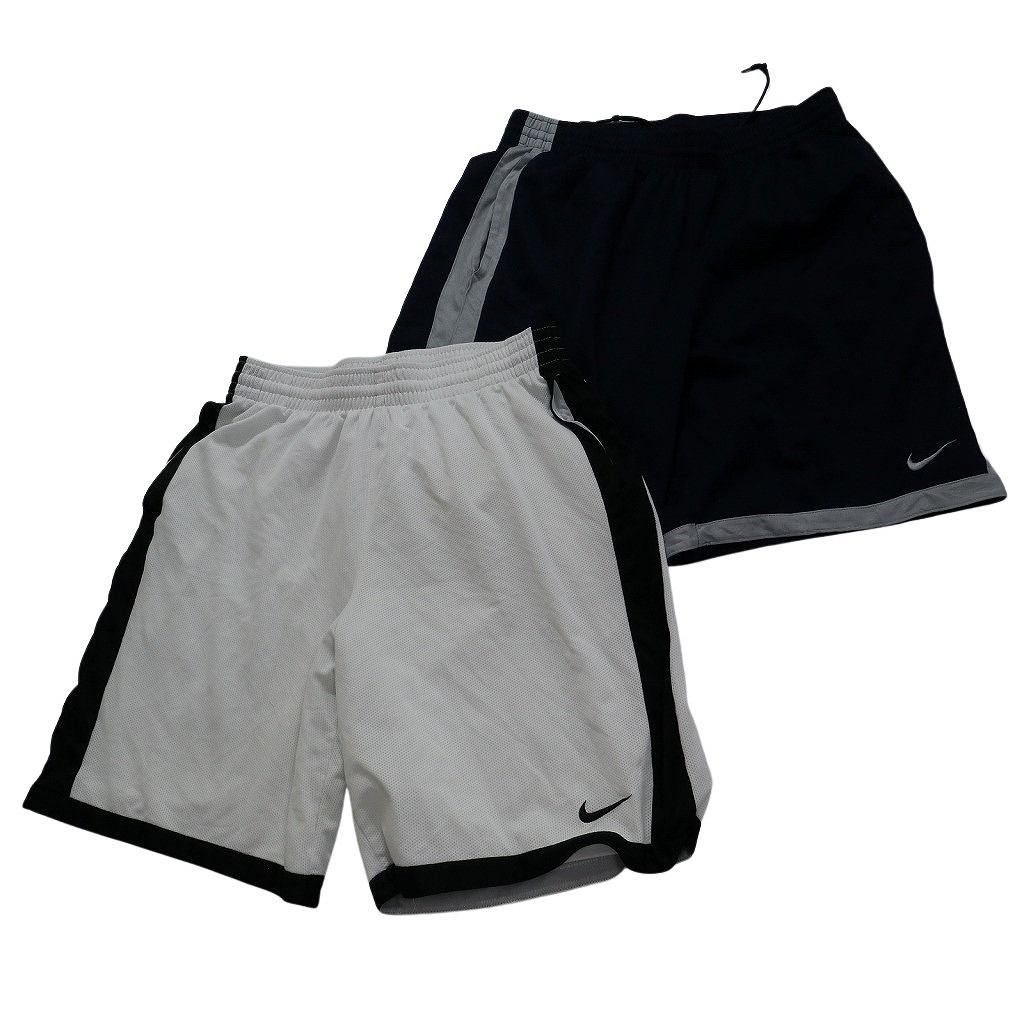古着 NIKE NBA AUTHENTICS バスケ XL 短パン ショート XL ヴィンテージ Nike(ナイキ） 90s バスケットボール ショート