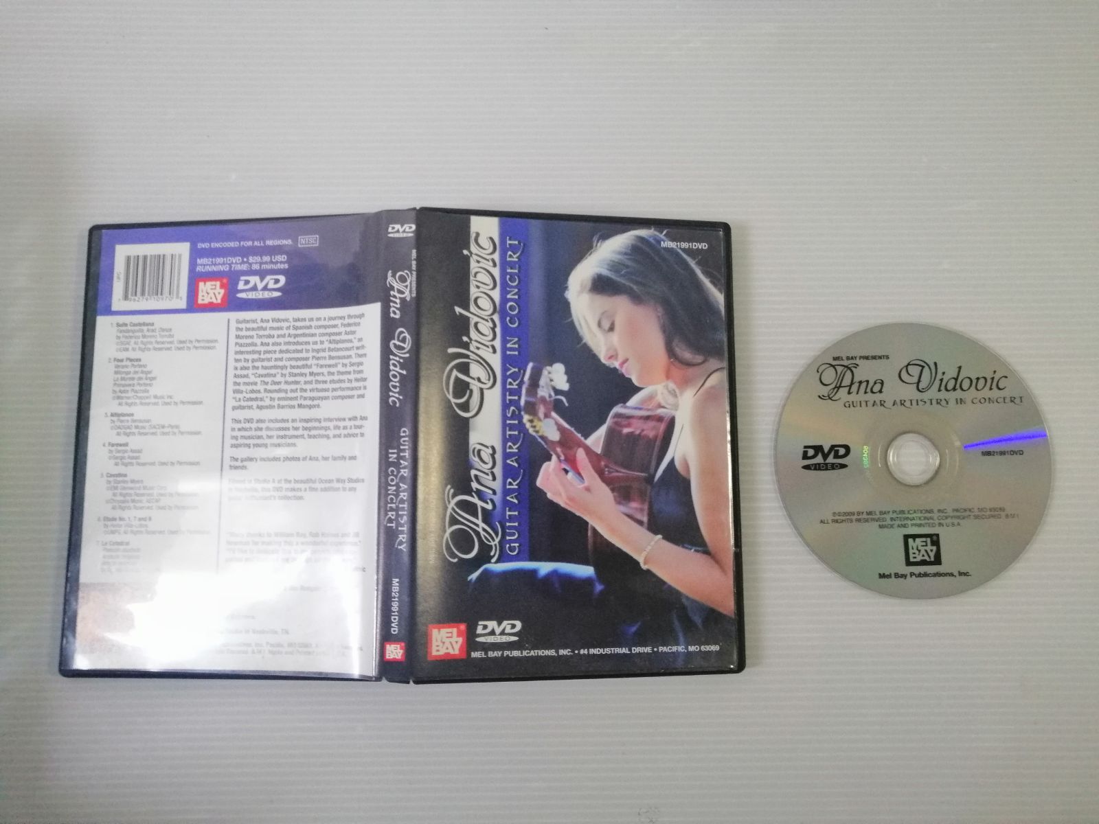 値下]Ana Vidovic GUITAR ARTISTRY IN CONCERT - メルカリ