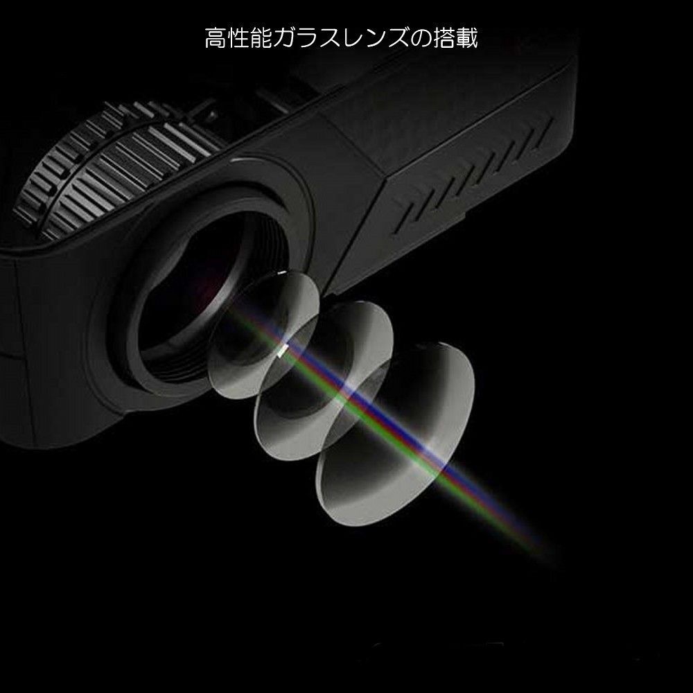 AREA エアリア コンパクトプロジェクター FullHD 1080p ブラック MS
