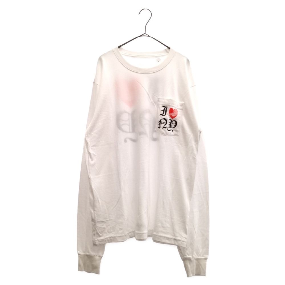 CHROME HEARTS (クロムハーツ) I Love NY L/S Tee アイラブ