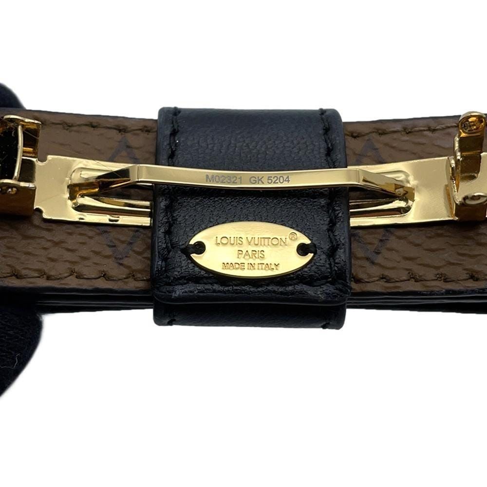 ルイヴィトン モノグラム リバース バレッタ マイ LV ボウ　正規品　美品 ルイヴィトン バレッタ モノグラム・リバース マイ LV ボウ