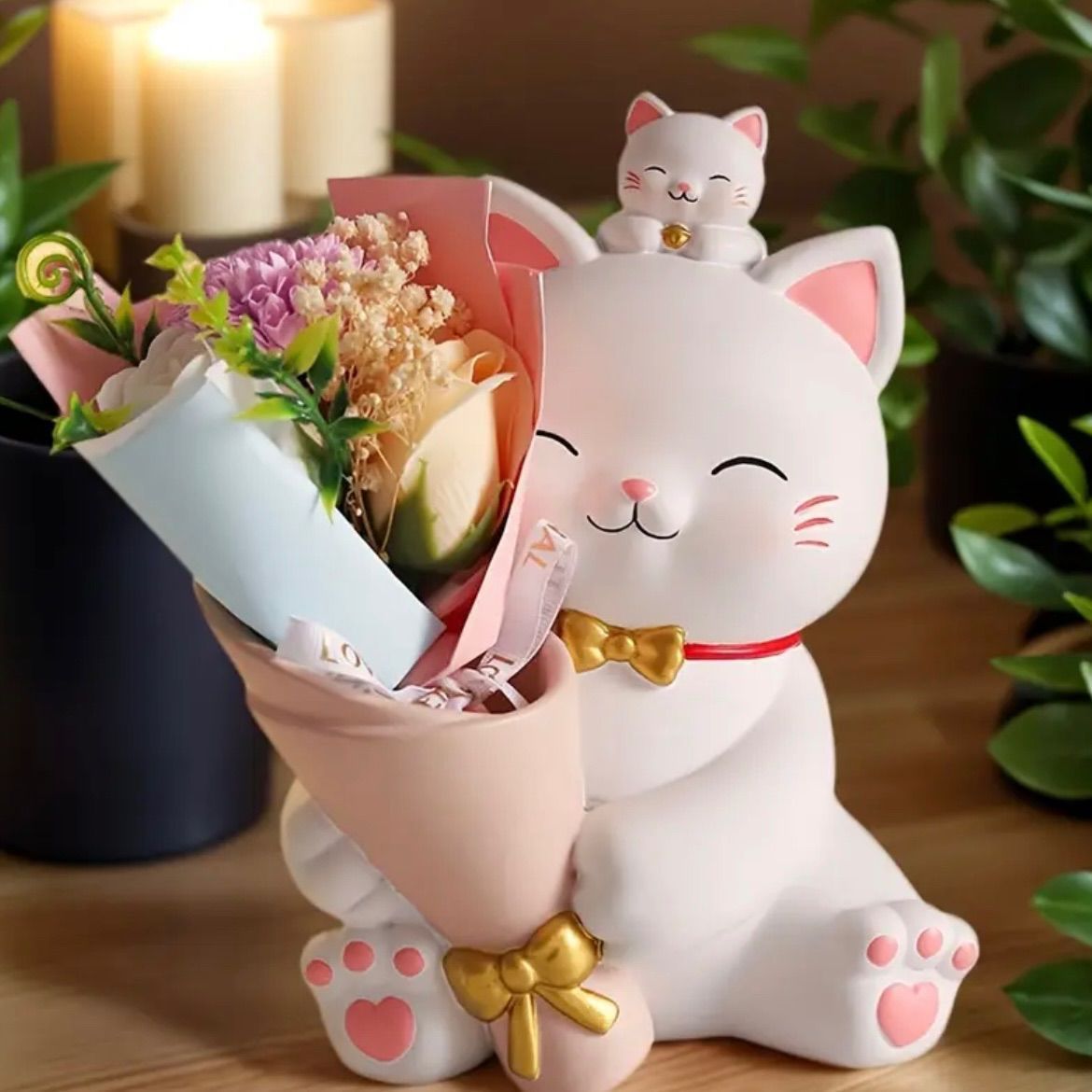 フラワーホルダー付き