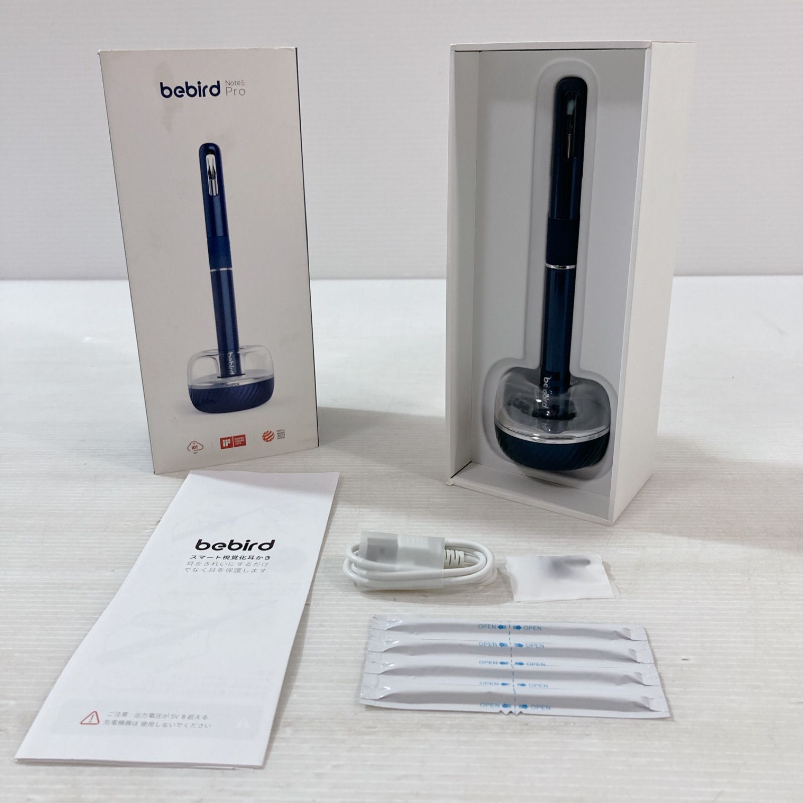 bebird スマート視覚化耳かき Note5 Note5 pro おしゃれ スマホと連携 綿棒 耳かき