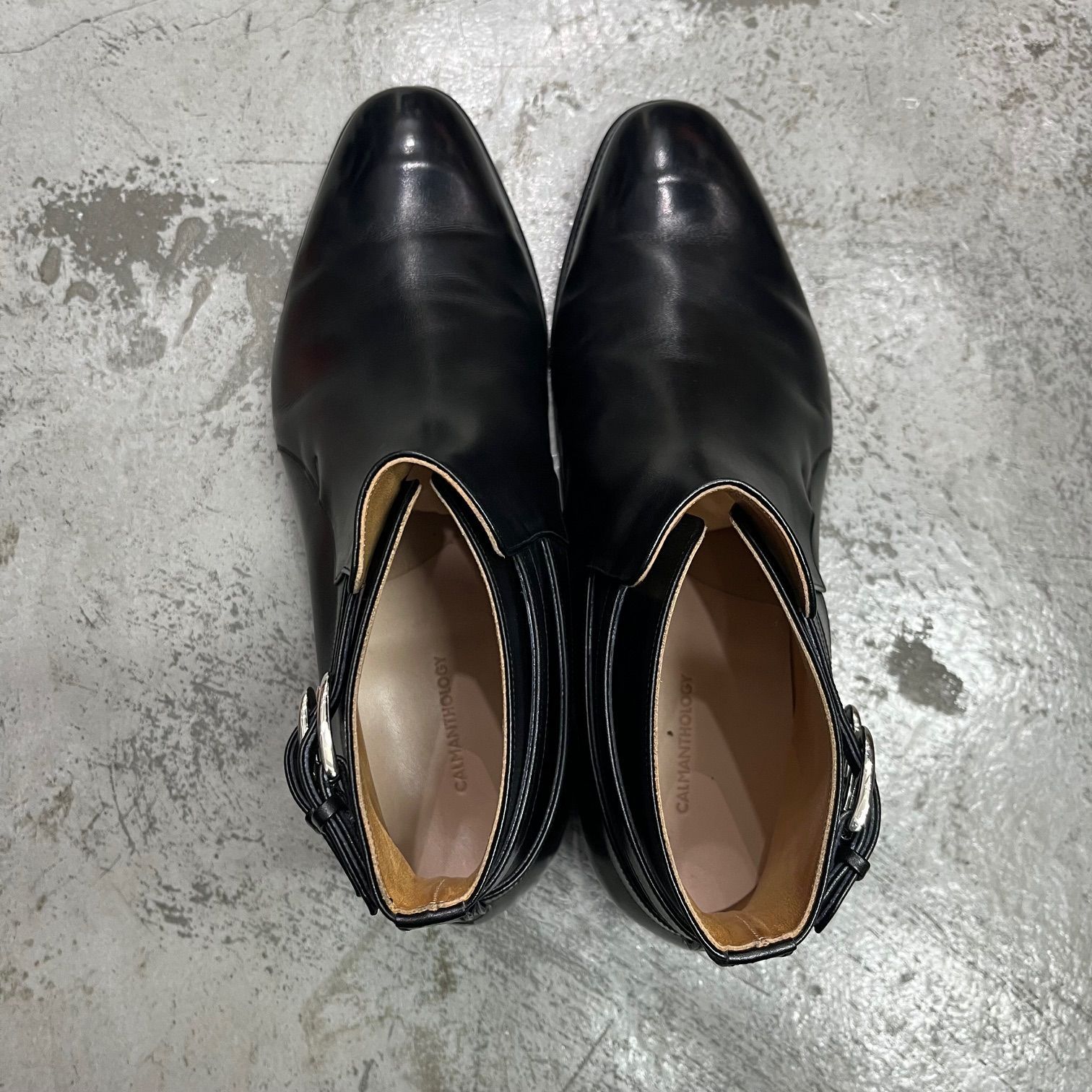 定価140800円 CALMANTHOLOGY A6078 LIP BOOTS リップ ブーツ ダブル