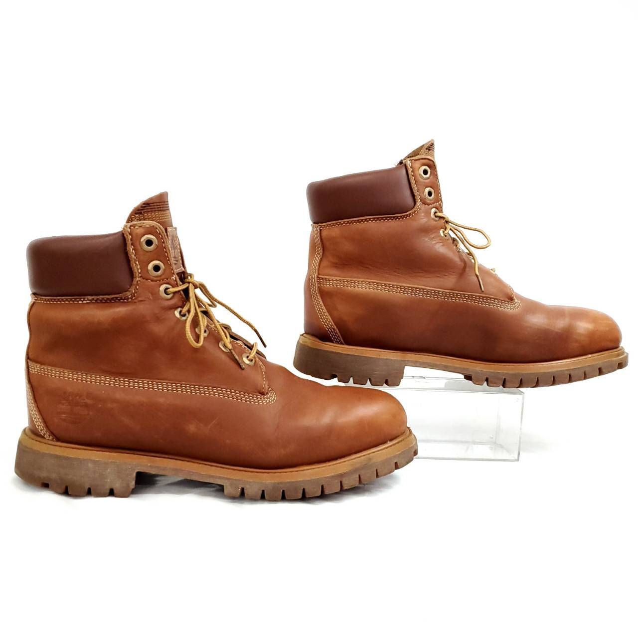 ティンバーランド　美品　6インチブーツ　US10　オールレザー　本革 ティンバーランド 美品 6インチブーツ US10 オールレザー 本革 - メルカリ