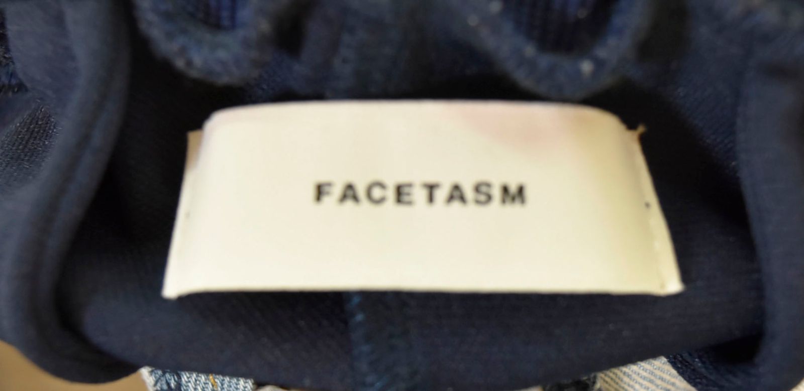 ファセッタズム FACETASM JERSEY MERGING DENIM PANTS ジャージ 