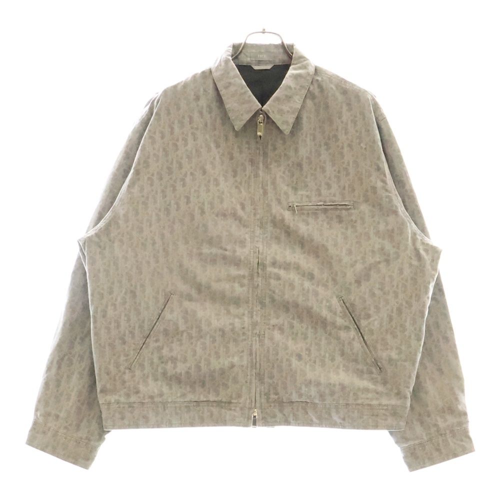 DIOR ディオール オブリークスウィングトップブルゾン ジップアップコットンデニムジャケット 513D499A3001 グレー