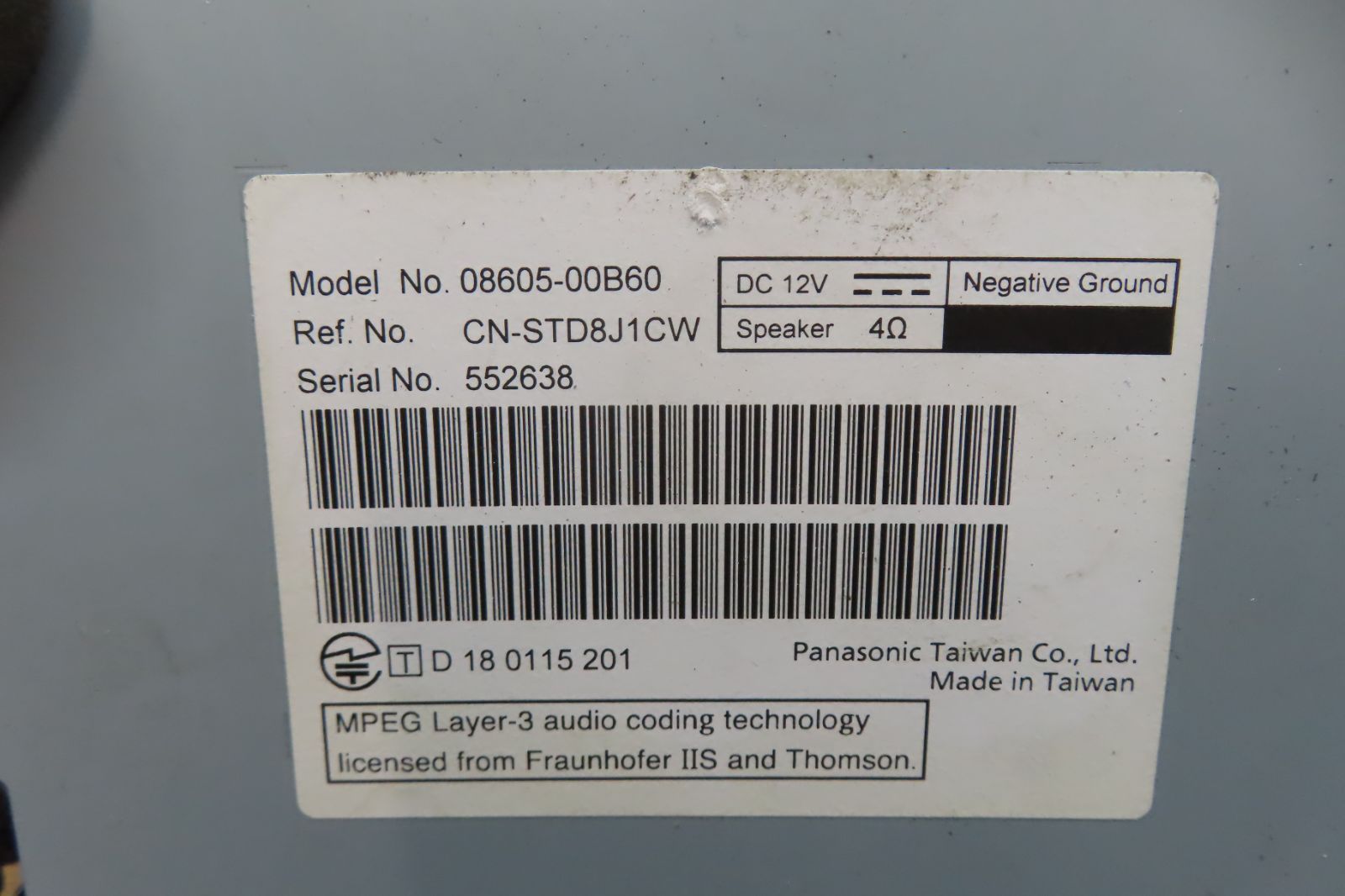 F4309 トヨタ純正