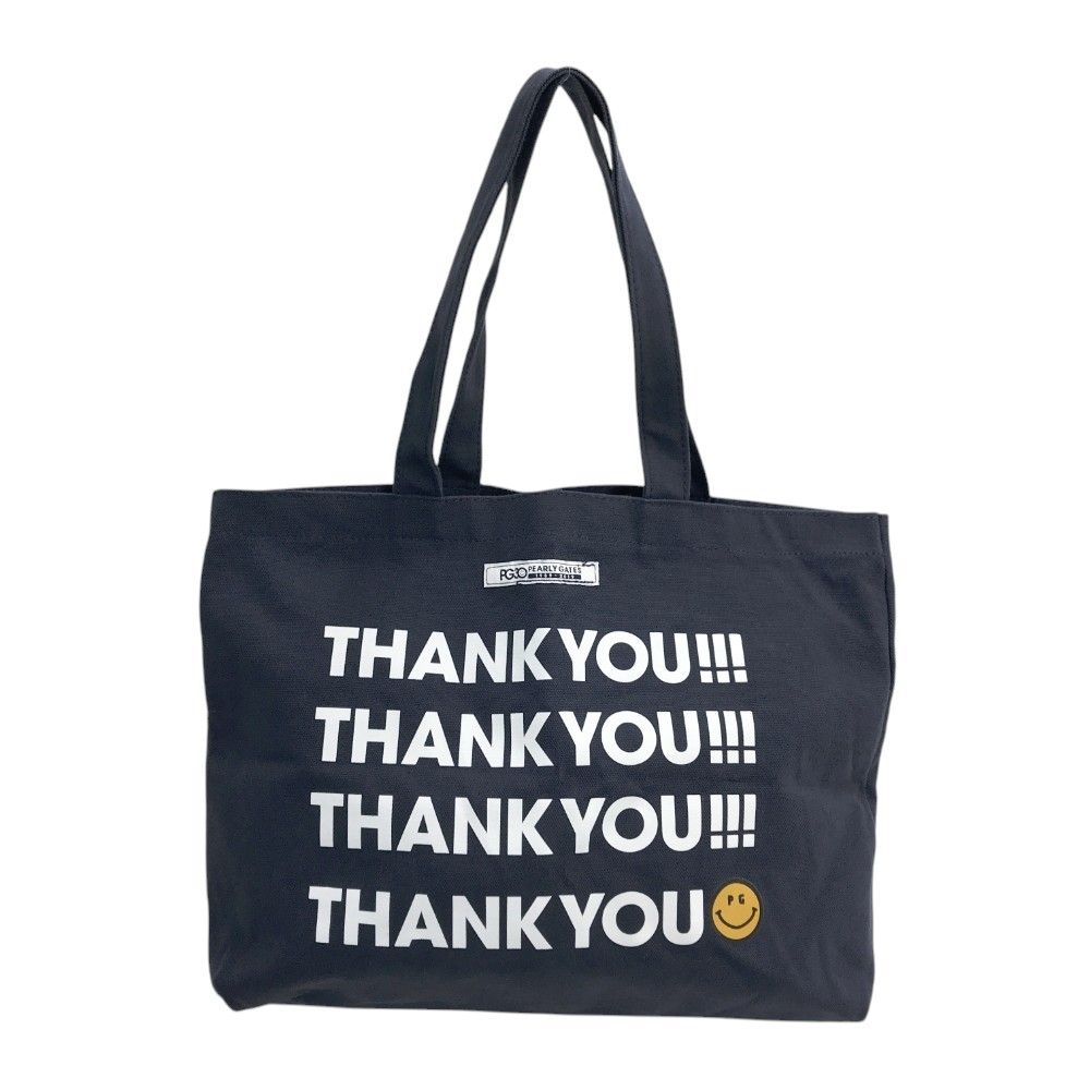 PEARLY GATES パーリーゲイツ キャンバス トートバッグ ネイビー系