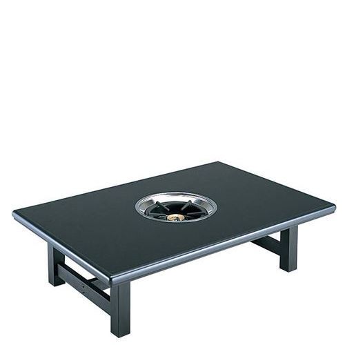 鍋物テーブル SCK-158LB 1587 22S 黒 LP |業務用| |