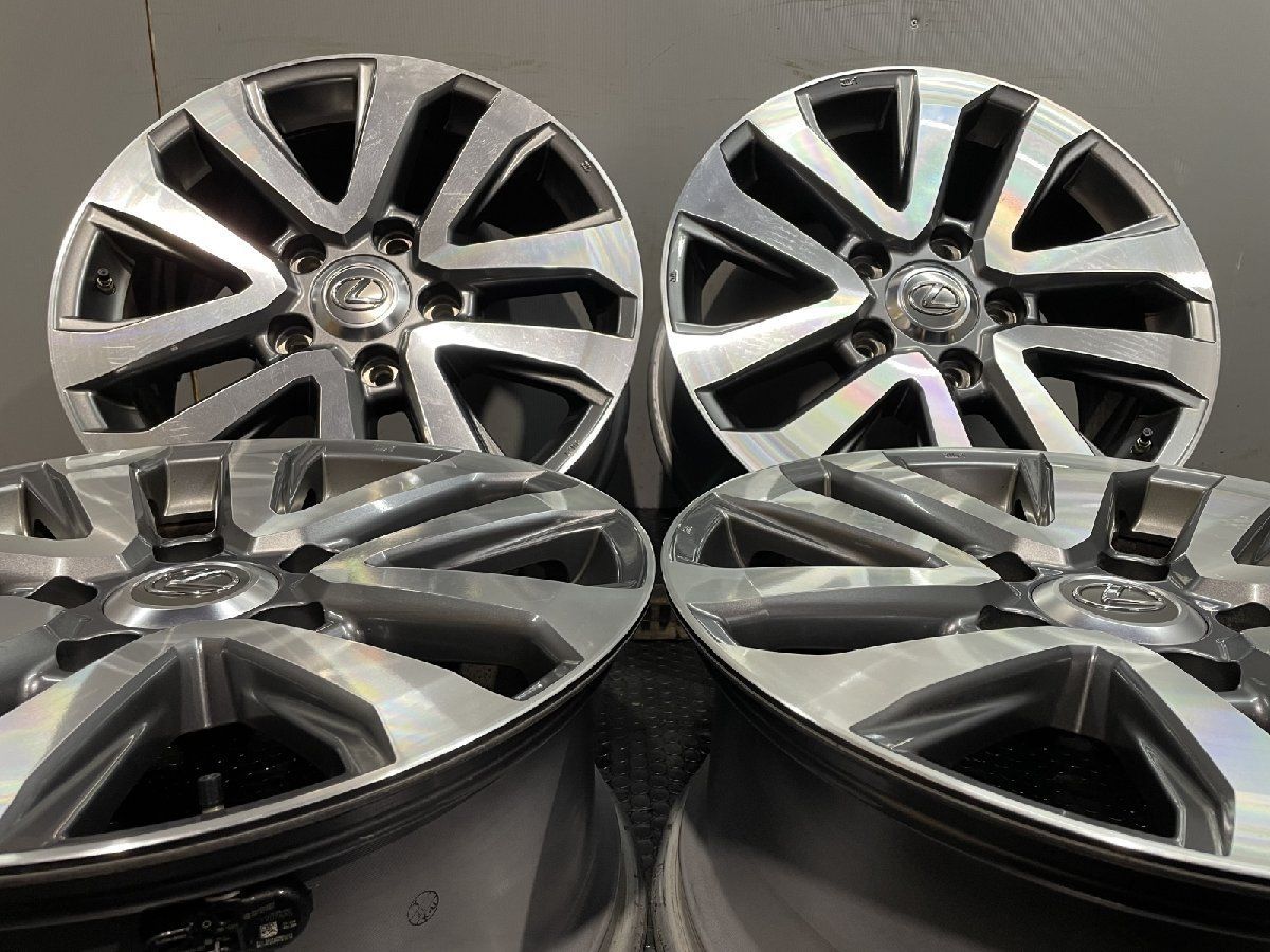 TOYOTA トヨタ 200系ランクル ZX 後期 純正ホイール 20インチ 4本 8.5J5HPCD150 58 レクサスLX570等 MHZ796