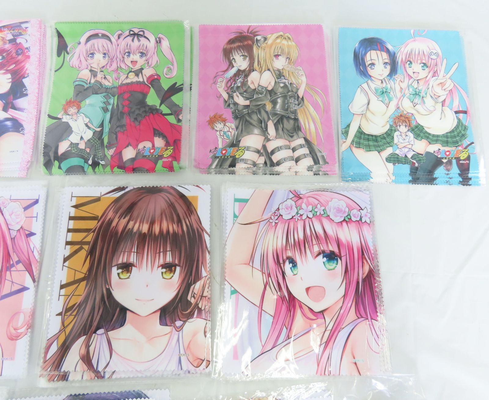 ToLoveる 15周年記念原画展 グッズ アクリルキーホルダー3種
