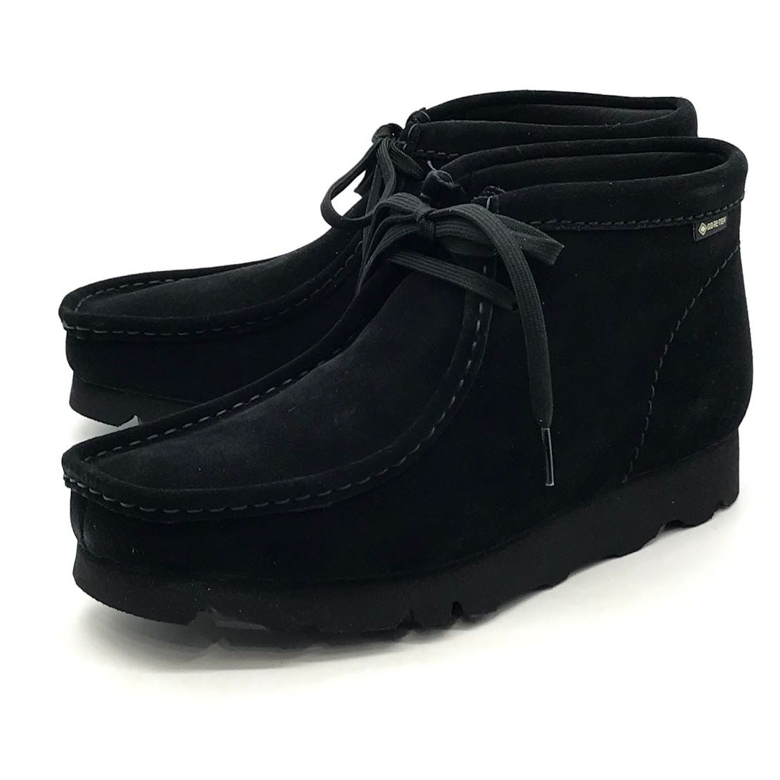 倉吉店 Clarks | クラークス ローファー WallabeeBT GTX ワラビー モカシンシューズ 21621 ブラック 25cm 127