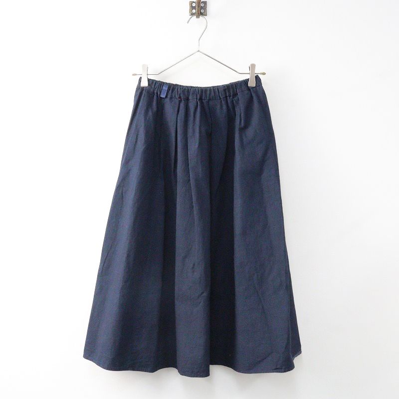 パラスパレス Pal'las Palace コットン インディゴ染 ギャザー