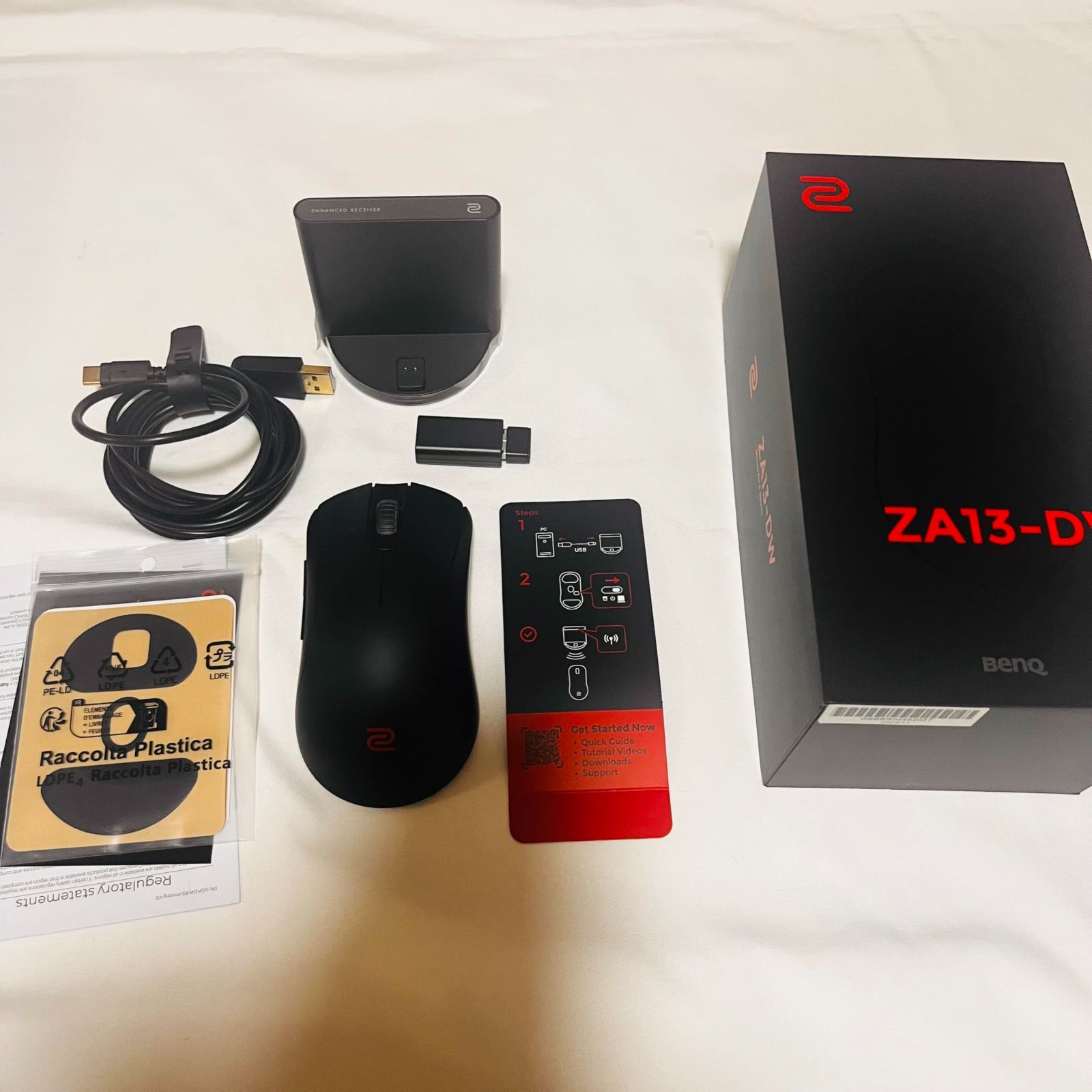 ZOWIE ZA13-DW ワイヤレスゲーミングマウス No2373