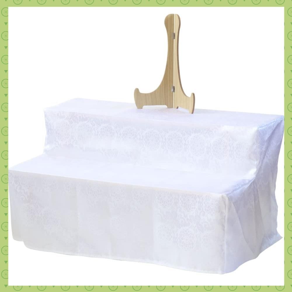 盆提灯 黒檀調 白絹二重張【織田信長家紋入】(1つ) 特別奉本場岐阜提灯