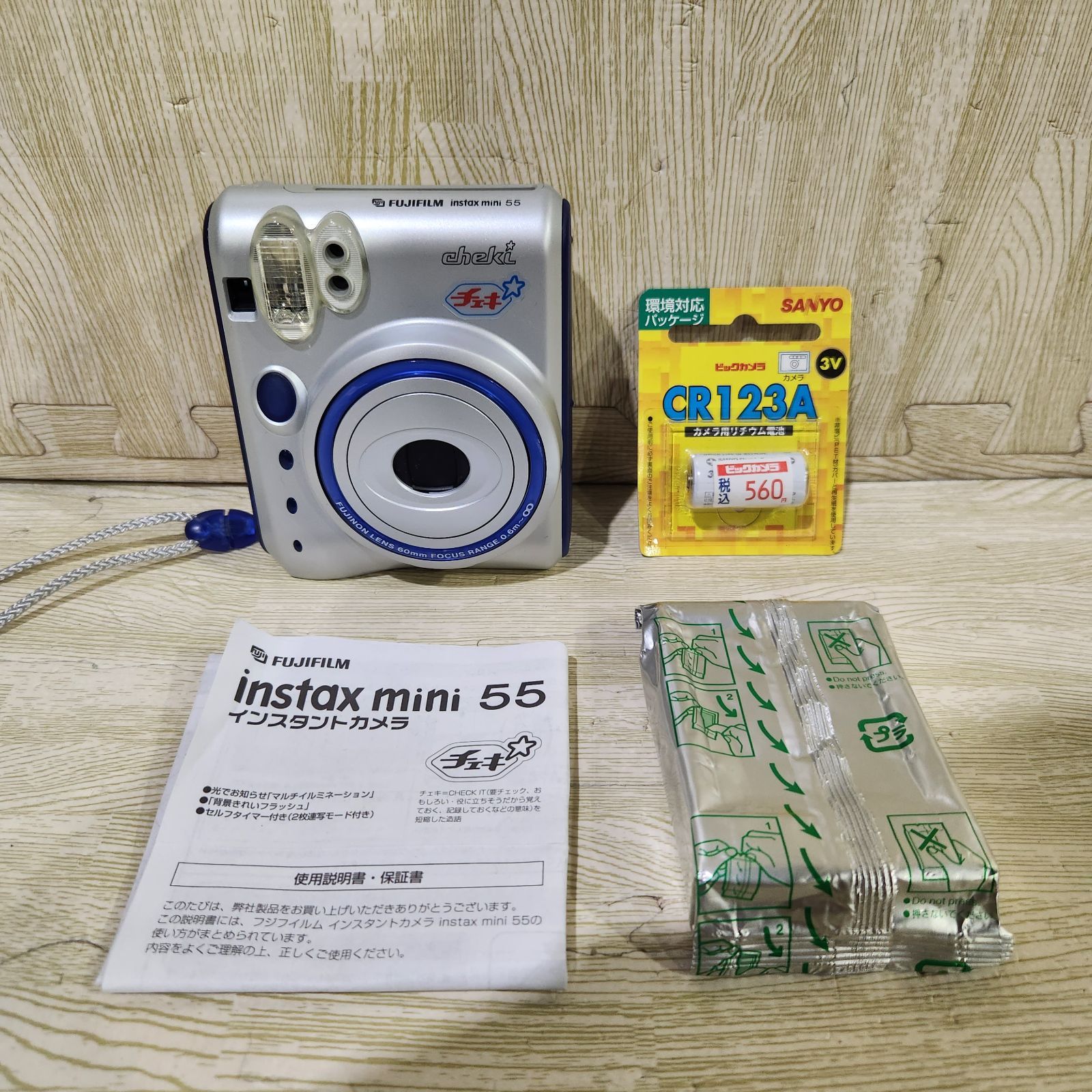 FUJIFILM チェキ instax mini 55 インスタントカメラ - メルカリ