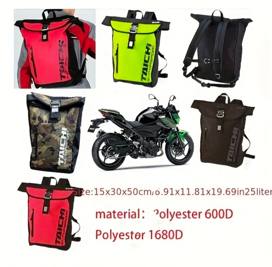 店長も使用 RS TAICHI 防水 バックパック リュックサック ブラック