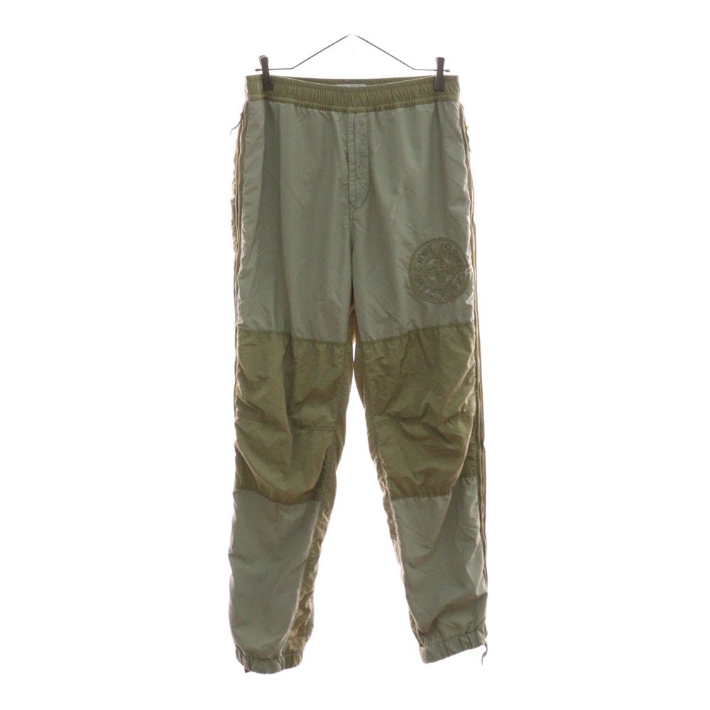 STONE ISLAND ストーンアイランド PANTALONE LOOSE 8115308M4 V0097 ロゴ刺繍 ナイロン ロングパンツ ベージュ