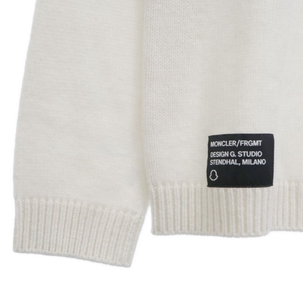 MONCLER FRGMT girocollo tricot フラグメント MONCLER モンクレール FRAGMENT フラグメント モヘア ニット