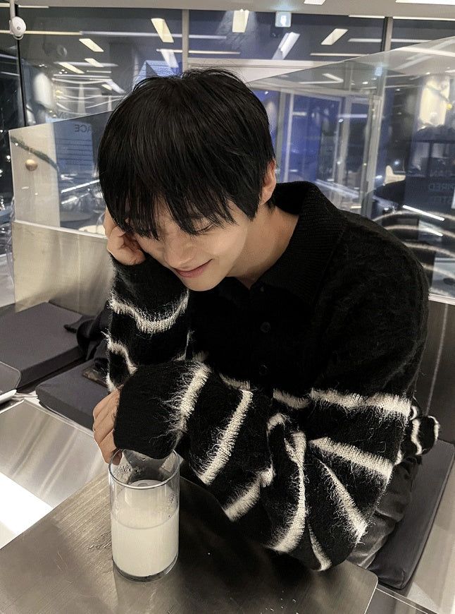 COSYHARU公式 ヘアボーダーニット