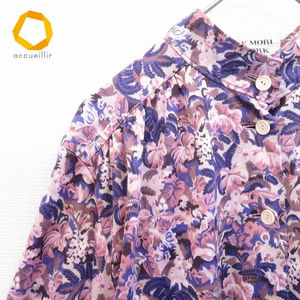 HANAE MORI ハナエモリ ヴィンテージ ロングワンピース 花柄