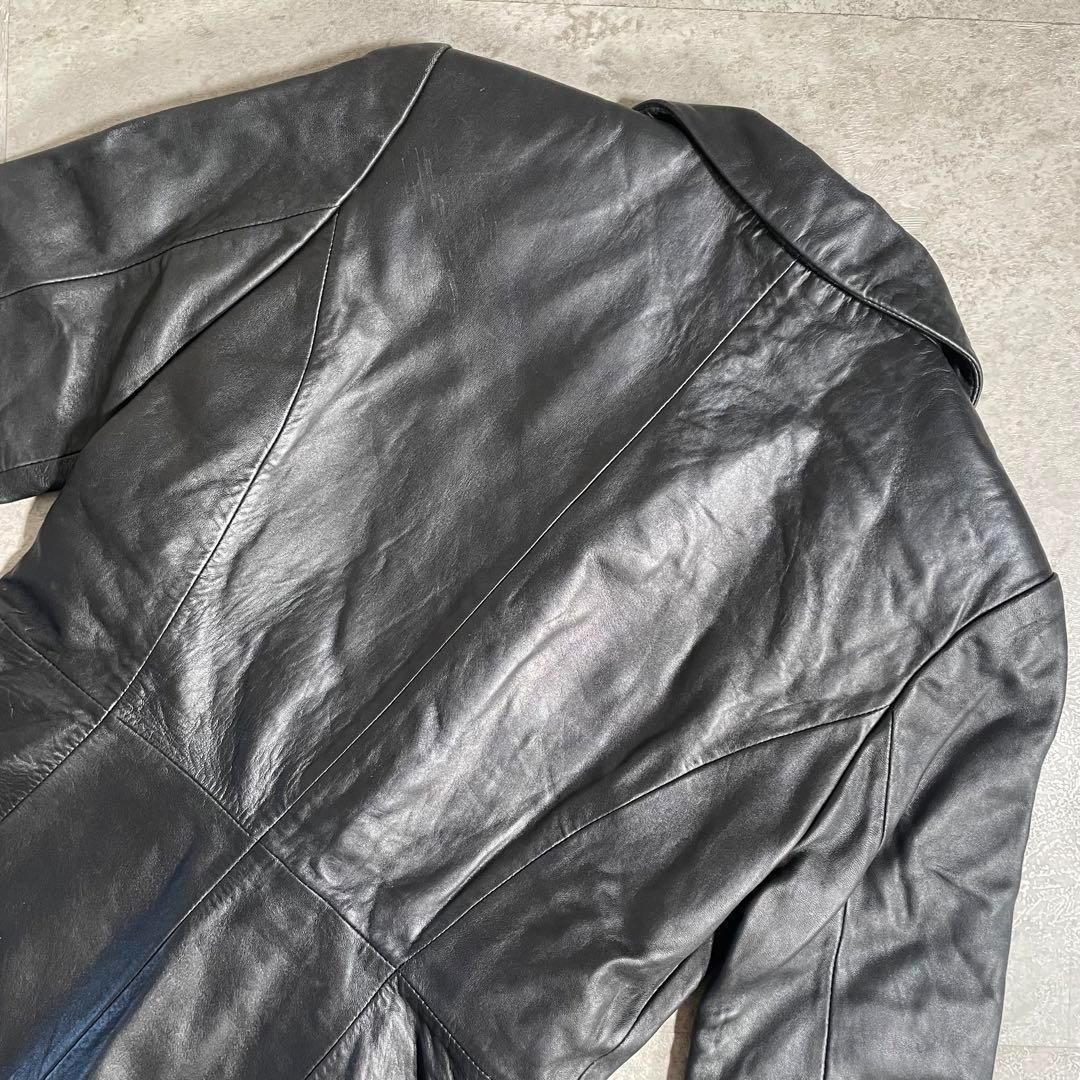 レザーショートコート