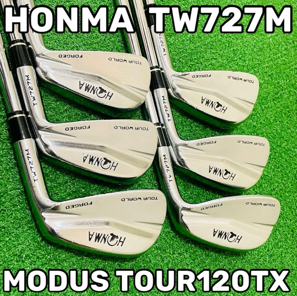 ホンマTW727M 本間ゴルフ ツアーワールド TW727M アイアンの試打レビュー