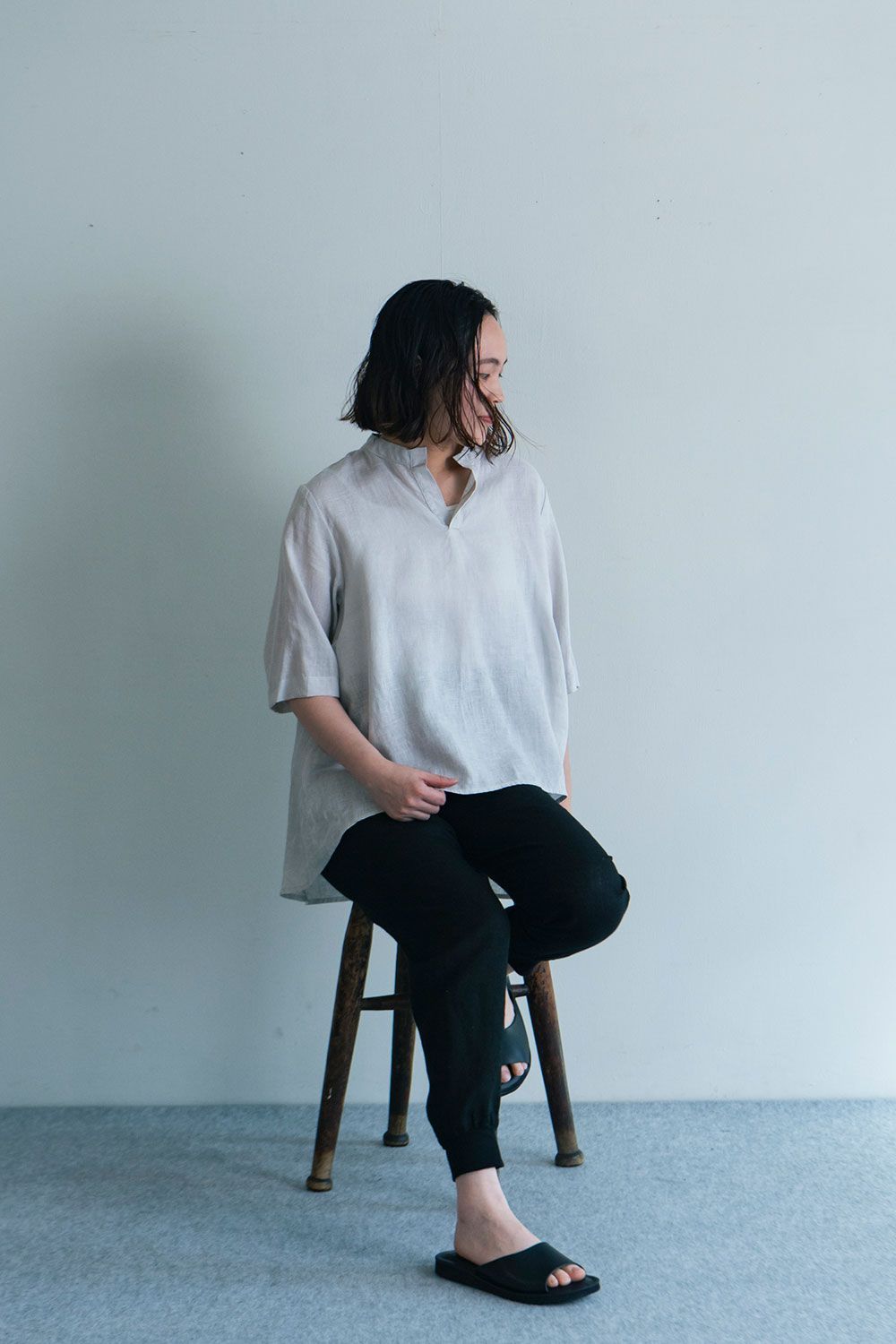 fog linen workエリカトップアルバートル未使用品 fog linen work エリカトップ（アルバートル・オパールピーチ) - メルカリ