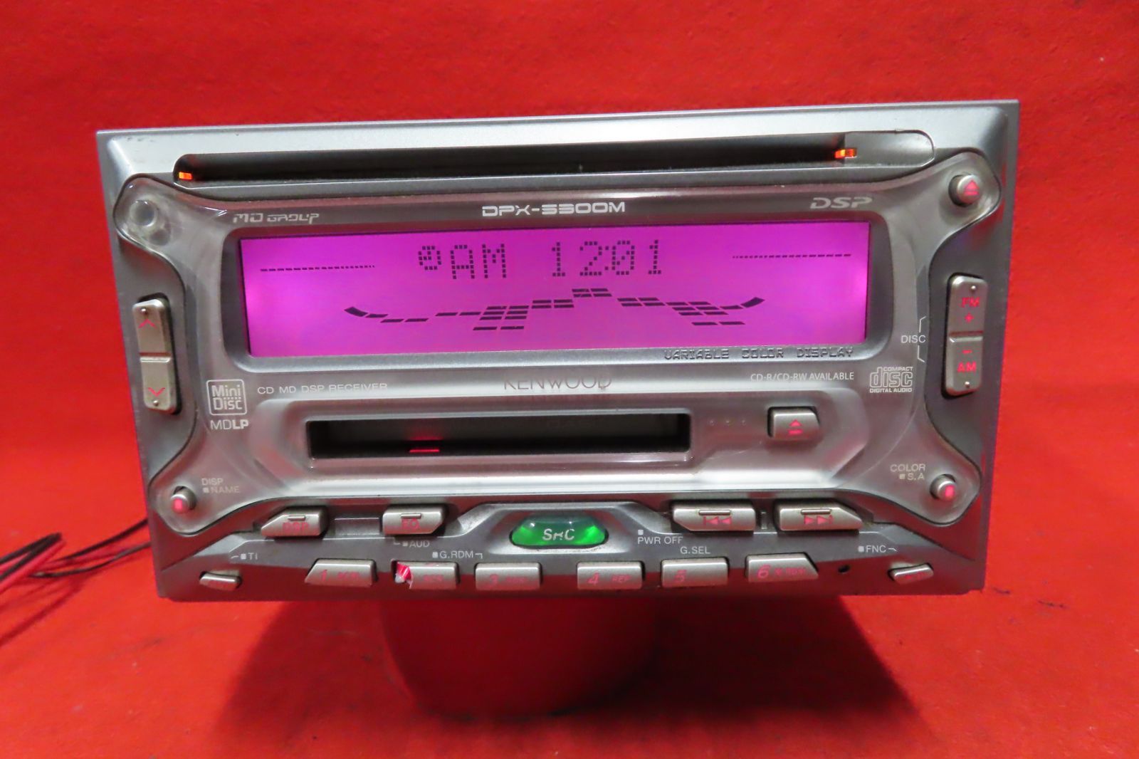335 作動品 ケンウッド DPX-5300m CD/MD/レシーバー Yahoo!オークション - KENWOOD CD/MDレシーバー DPX-5300M
