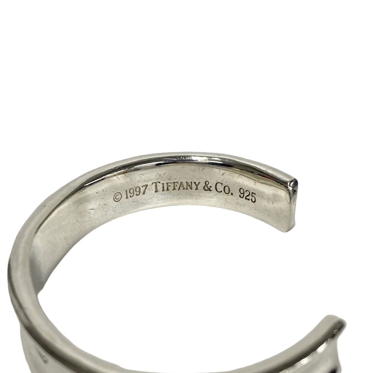 極 美品 希少品 TIFFANY&Co. ティファニー 1837 ナロー シルバー