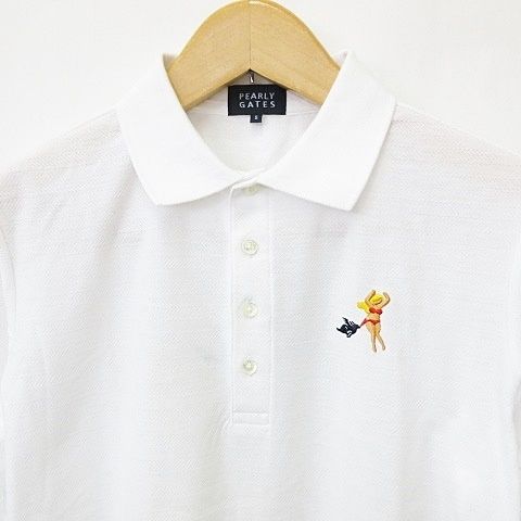 パーリーゲイツ PEARLY GATES ゴルフ シャツ ポロシャツ 半袖 刺しゅう