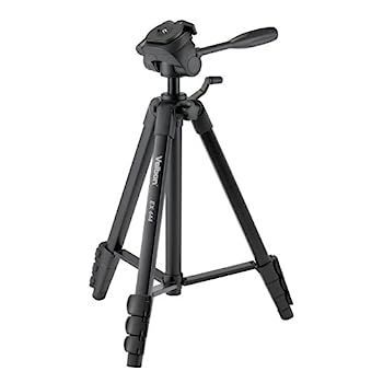 【】「非常に良い」Velbon 三脚 レバー式 EX-444 4段 中型 3Way雲台クイックシュー付き アルミ製 301444