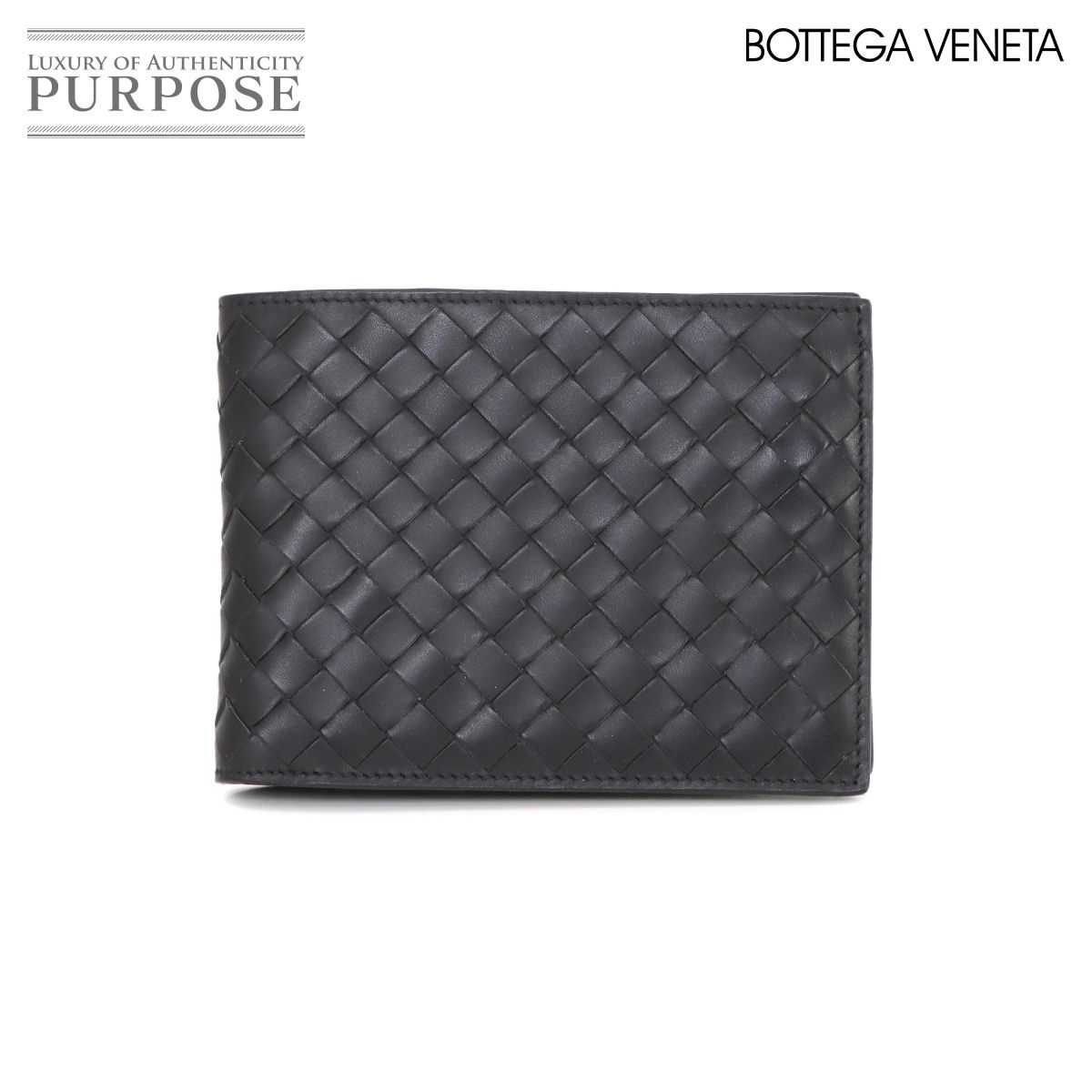 未使用 展示品 ボッテガ ヴェネタ BOTTEGA VENETA イントレチャート 二 