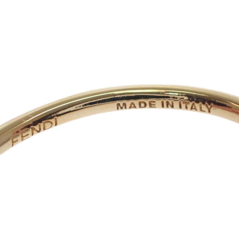 フェンディ FENDI ロゴ 8AH393_6DM_F089U リング メタル ゴールド 14号  