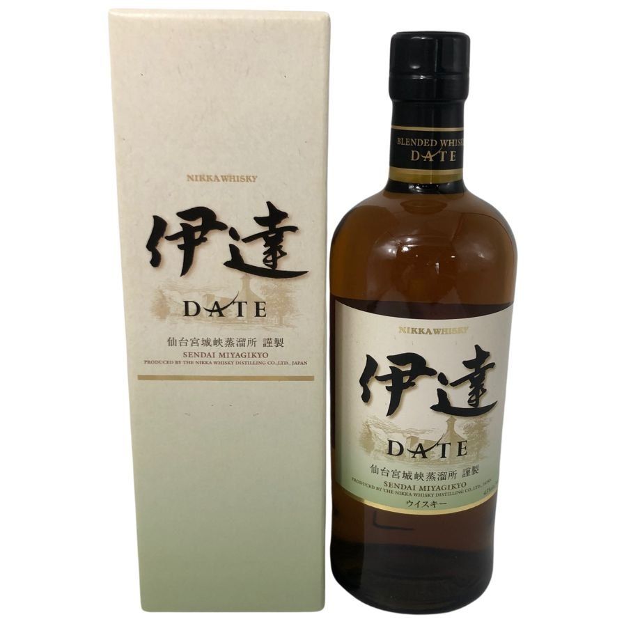 東京都限定◇ニッカ 伊達 ブレンデッド ウイスキー 700ml 43%【A5】