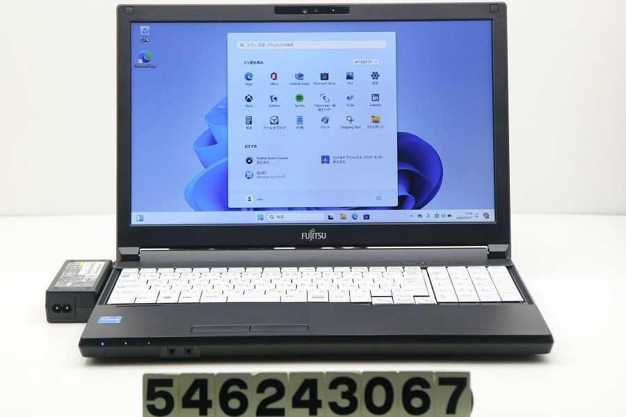 富士通 LIFEBOOK A5511/HX Core i5 1135G7 2.4GHz/16GB/256GB(SSD)/Multi/15.6W/FWXGA(1366x768)/Win11 【546243067】