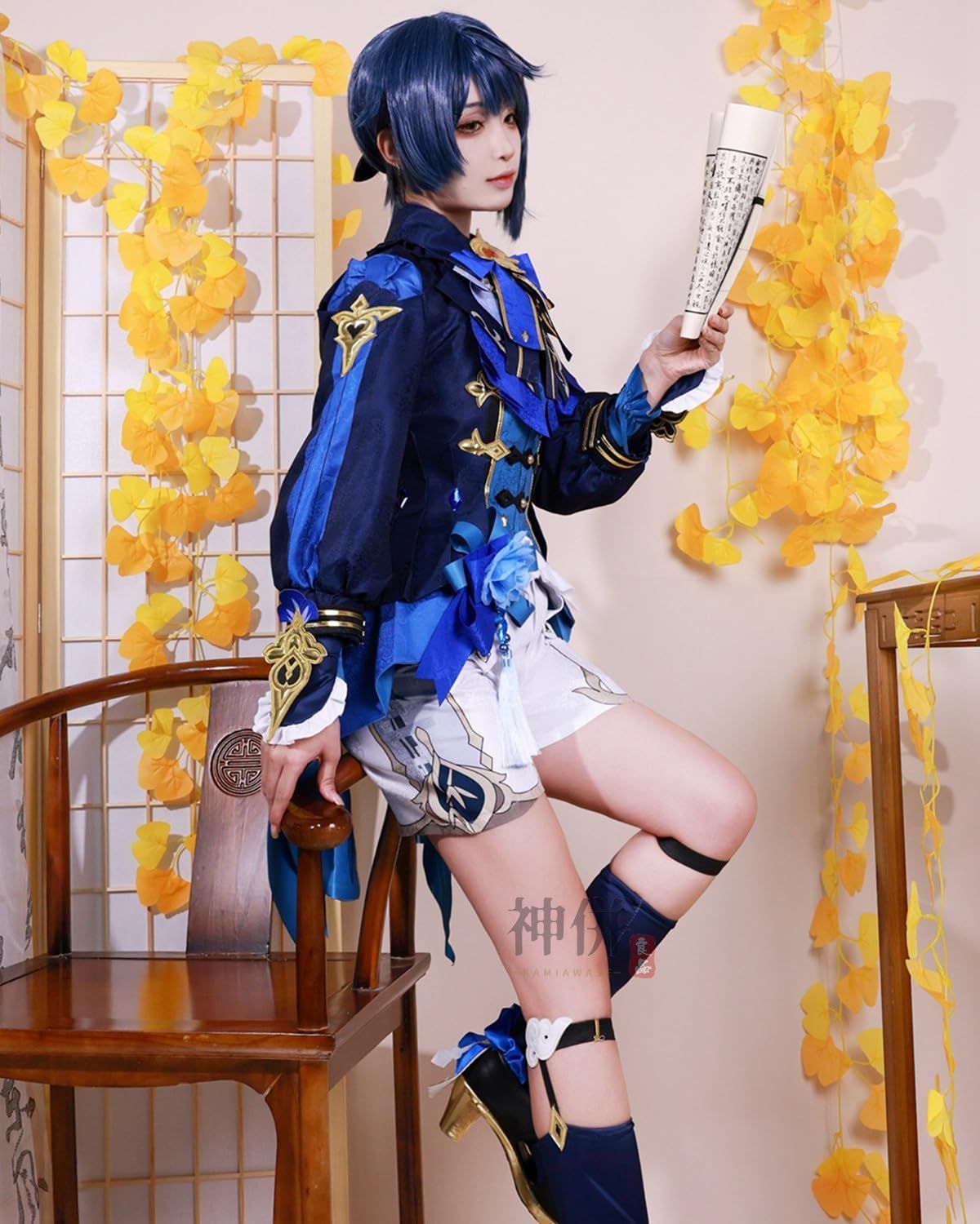 即納フルセット】 原神 エミリエ コスプレ 衣装+ウィッグ+靴 服 原神