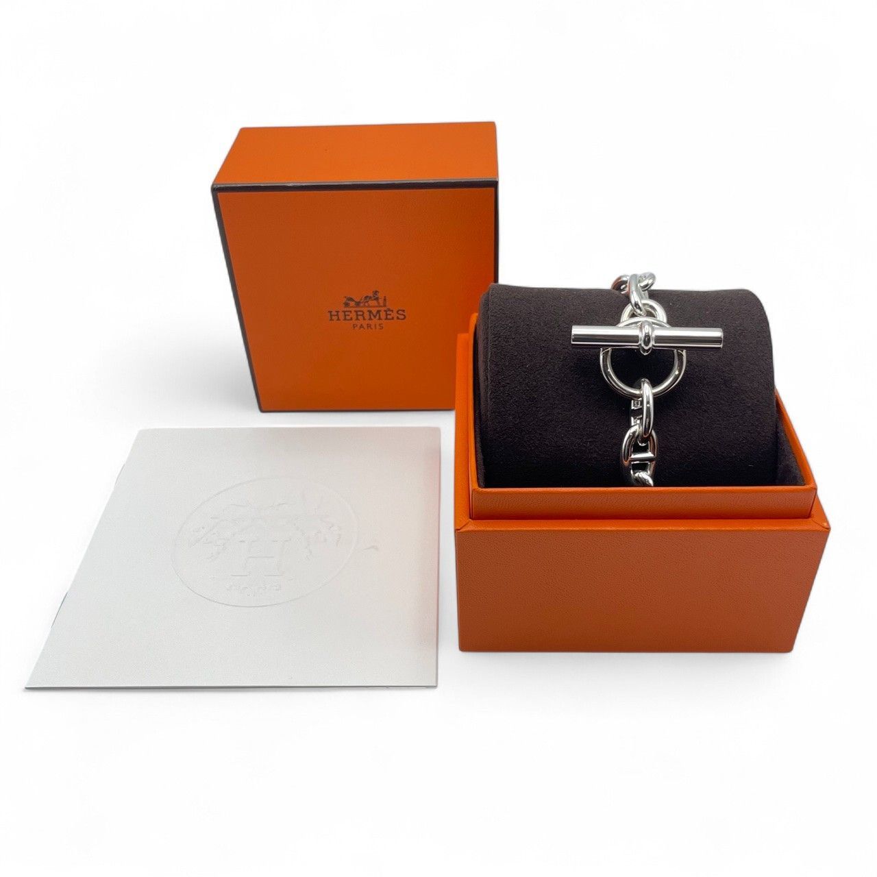 エルメス シェーヌ ダンクル ブレスレット MM シルバー925 14コマ FORTGASGNV_COM_BR