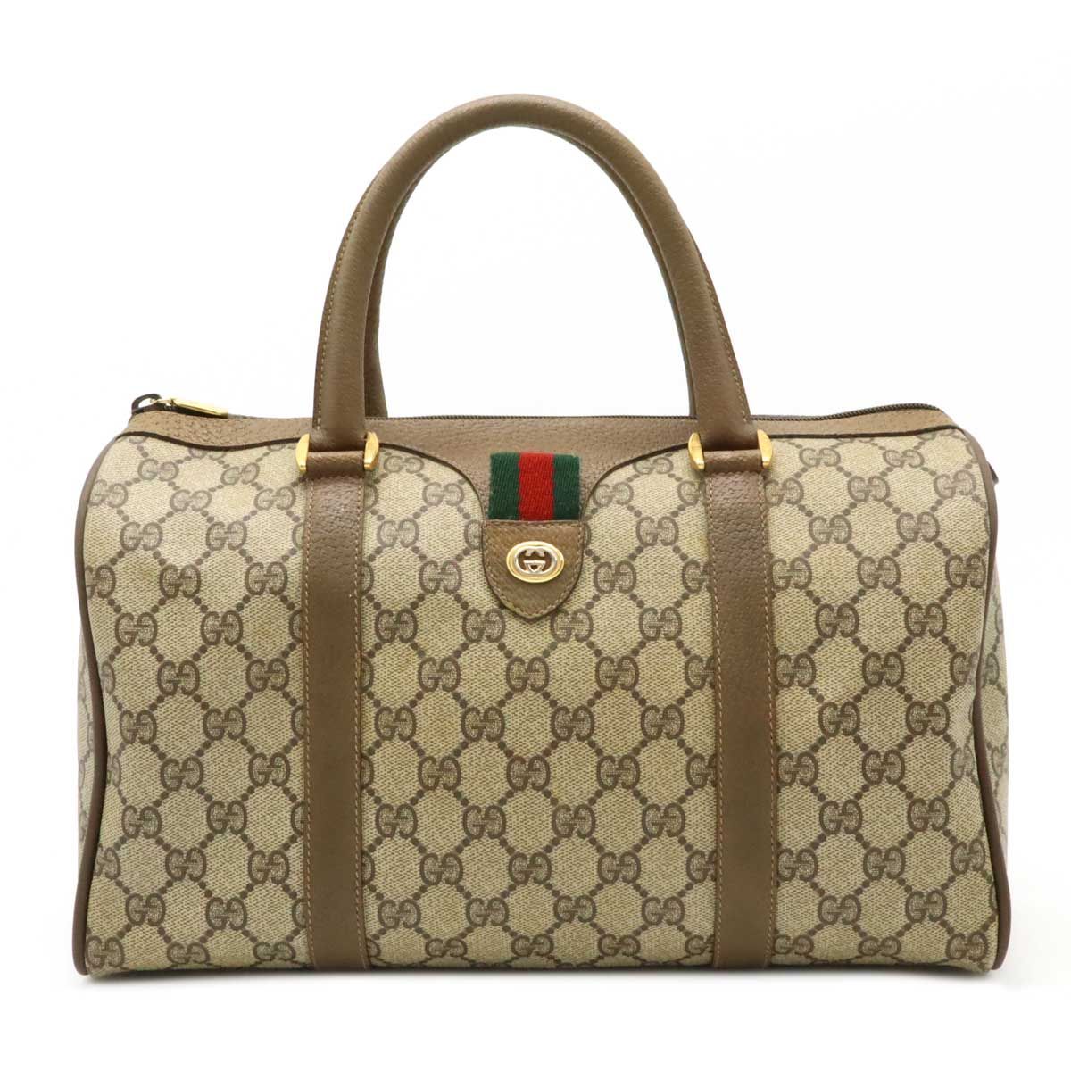 GUCCI グッチ オールドグッチ GGプラス シェリーライン ハンドバッグ 